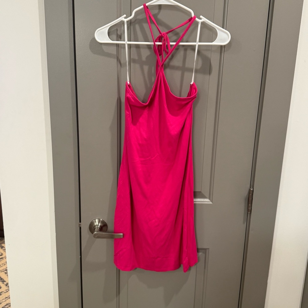Lulu's Vibrant Pink Dress